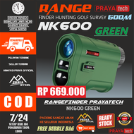 PRAYATECH Rangefinder 600m 600 meter Laser Teropong Ukur Jarak Range Finder Digital 500 meter 500m n