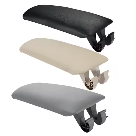 1PC For Audi A4 B6 B7 2002-2007 Leather Car Armrest Cover Car Centre Armrest Storage Cover Leather I