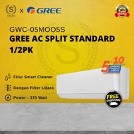 gree ac split standard 1/2pk 1/2 pk r32 gwc-05moo5s - unit saja