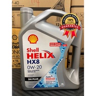 Shell Helix HX8 0W-20 Fully Synthetic Engine Oil (4L)