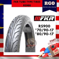 FKR TUBE TYPE TAYAR RS900 TIRES 70/90-17 / 80/90-17