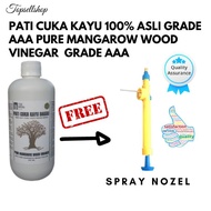 Racun Serangga Organik Cuka kayu Asli  Gred AAA /  Organic Insecticides Pure Wood Vinegar Gred AAA 500ml