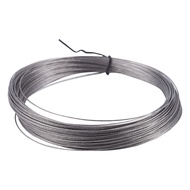 O4(UTVR) 30M 304 Stainless Steel Wire Roll Single Bright Hard Wire Cable 0.3Mm