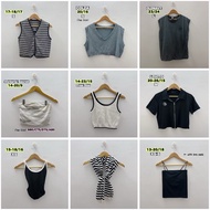 Ready Stock Preloved Branded Crop Top Women 🔥🔥 LOVITO, VS (Victoria’s Secret)