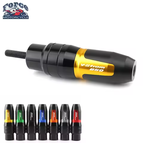 For V-Strom 650/XT Vstrom DL650 2017-2025 Motorcycle CNC Accessories Parts Exhaust Sliders Crash Pad