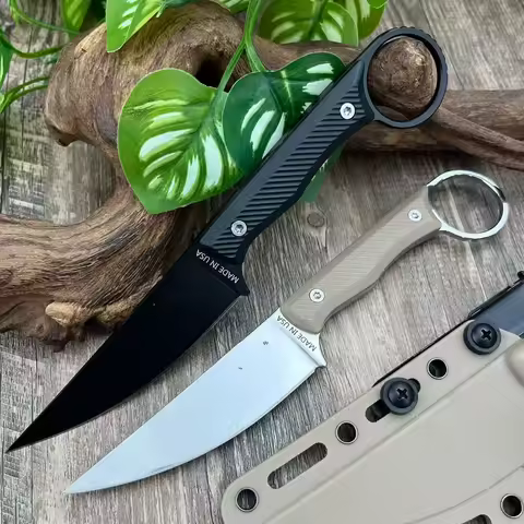 Tactical Stainless Steel 8Cr13Mov Pocket Hunting Utility Multi Knife Wilderness Adventure Defense Fi