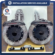 NASHIN GN3 4pot Brake Kit - Caliper / Rotor / Pad / Hose / Bracket