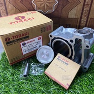 Y15ZR BLOCK + PISTON + RING (57MM) (TOBAKI)