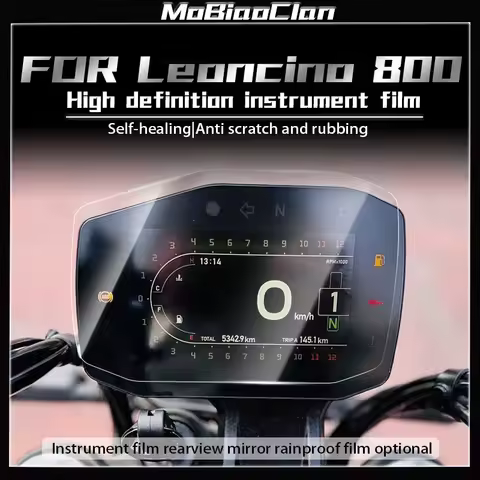 For Benelli Leoncino800 LEONCINO 800 Motorcycle Cluster Scratch Protection Film HD protective film S
