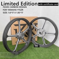 (LIMITED EDITION) K7 SPORT RIM CARBON FG 505 YAMAHA Y15ZR Y15