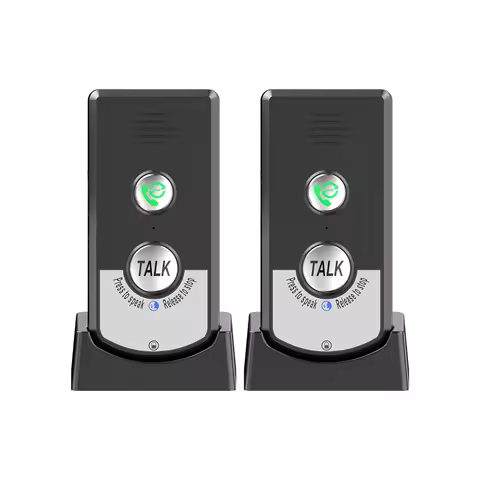 2 Pack H8-2T Intercoms Wireless for Home Voice Caller Home Ultra Long Distance Portable Wireless Voi