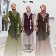 Terlaris! GAMIS NIBRAS NB B104 / GAMIS NIBRAS / GAMIS NIBRAS TERBARU /