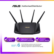 ASUS RT-AX3000 W-Fi 6 Router - AiProtection Pro network security powered by Trend Micro™