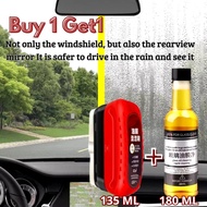 embersih jamur kerak kaca mobil OBAT JAMUR KACA Car Glass Oil Film Removing CAIRAN PEMBERSIH KACA