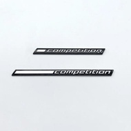 3D ABS Car Trunk Emblem COMPETITION Bar Underlined Emblem for BMW M2 M3 M4 M5 M6 M8 X2M X3M X4M X5M 