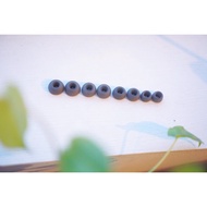 E Pro Horn-Shaped Tips TW00 - Carbon Material Silicone Ear Tips for True Wireless IEM Earphone TWS E