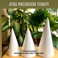 D20 Styrofoam Cone 40Cm High for Donut Tower or Macaroon Tower