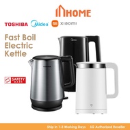 Toshiba Stainless Steel Kettle / Midea Electric Jug Kettle / Xiaomi Mi Smart Kettle / Mi Electric Kettle