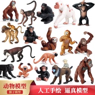 Realistic Wild Animal Figure: Monkey, Orangutan, Baboon, Ape, Spider Monkey, Golden Snub-Nosed Monke