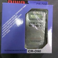 古董收藏 全新 AIWA CR-D90 FM/AM STEREO RADIO 收音機