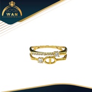 cincin wanita emas 700 asli cincin wanita