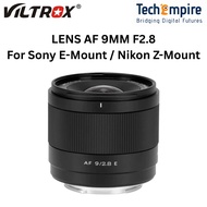Viltrox AF 9mm F2.8 Air APS-C Wide Angle AF Auto Focus Large Aperture Prime Mirrorless Cameras Lens 