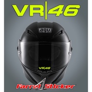 Sticker Vr 46 Sticker Vr46 Visor