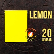 [Pack - 20 Sheets] Sinar Dunia Color A4 Paper 80 gsm Deep Lemon IT 210