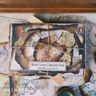 World Travel Collection Journal Pack | Shinjodu | Journal | Bujo | Scrapbook | Vintage Journal | Cra
