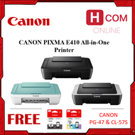 CANON E410 ALL-IN-ONE PRINTER  (3 YEARS WARRANTY 1 TO 1 EXCHANGE )