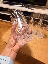 水晶高身杯 Royal Doulton Roma Crystal Hi-Ball Tumblers 4x350ml