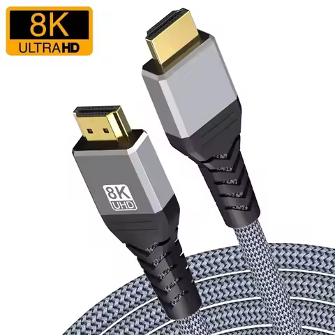 8K 60Hz 4K 144Hz Support Displayport Cable DP 1.4 High Refresh Rate Picture For Gaming Monitor Compu