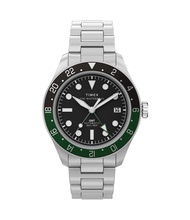 [包順豐] Timex Waterbury Heritage Automatic GMT 41.5mm Stainless Steel Bracelet Watch TW2Y60800 Automat