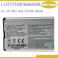 Original 1700mAh Li3717T42P3h654458 Battery For ZTE MF63 AC60 EUFI890 AR918B Mobile Phone Batteria
