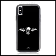 Hardcase Casing Cover iphone 16 15 14 13 12 11 X Xr Xs Mini Plus Pro Max A7X Logo Skull HC161
