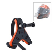 Motorcycle Full Face Helmet Chin Jaw Mount Holder Strap Fixing Bracket Camera Accessories for Action Camera GoPro