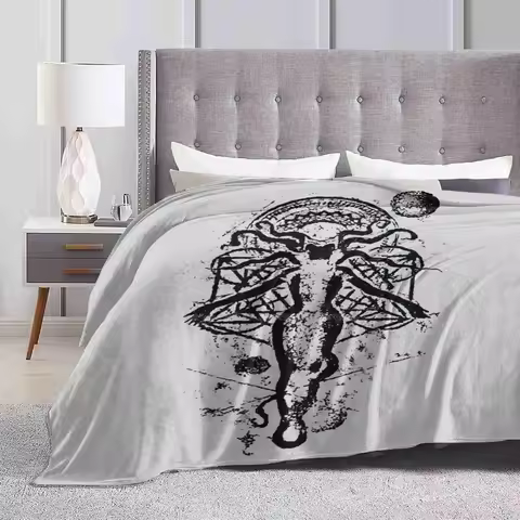 Darkhold Witch Of Chaos Trend Style Funny Fashion Soft Throw Blanket Wanda Scarlet Witch Elizabeth O