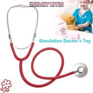 SNOWOY1OY2H Plastic Stethoscope Simulation Medicine Family Parent-Child Games 7 Colors Role Play Sim