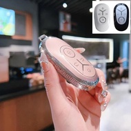 Soft TPU Car Remote Key Case Key holder For Geely EX2 Geely e.MAS 5 GEOME EX2 Pro EX2 Max