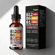 Cross-Border TK Hot-selling vitamin B12 drops vitamin B12 drops Ready Stock Wholesale OEM