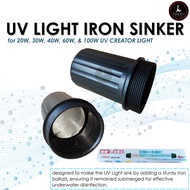 UV Light Creator Iron Sinker Pond UV Light Sinker