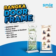 Door FRAME BANNER EXHIBITION HANGER 60x160 & 80x180 STAND FRAME