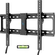 UL Listed Fixed TV Wall Mount for 37-86 Inch Screens, Low Profile TV Mount Fits 16", 18", 24" Studs,