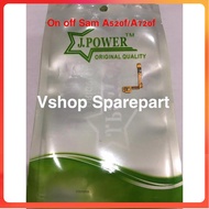 WMK Flexi Flexible Flexible Power On Off Samsung A5 2017 A520F A520 A7 2017 A720F A720