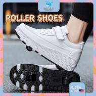 🐳Kasut Roda Budak Roller Sneakers Shoes Murah Kasut Ada Roda Kick Roller Skates Shoes Roller Shoes K