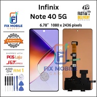 LCD Compatible for Infinix Note 40 5G / Tecno Pova 6 Grade TFT High quality LCD Touch Screen [ Fix M