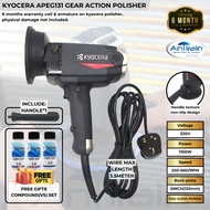 KYOCERA APEG131 GEAR ACTION POLISHER (1100W, 5INCH BACKING PLATE, CAR DETAILING POLISH MACHINE)