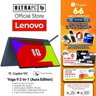 Lenovo Yoga 9 2-in-1 Aura Edition – 14" OLED Touch – Intel Core Ultra 7 – 32GB RAM – 1TB SSD – AI Co