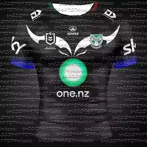 2026 Summer New Zealand Warriors NRL Rugby Jersey, Family Matching T-shirt Suitable for Daily and Tr