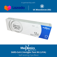 MEDOMICS SARS-CoV-2 Antigen Test Kit (LFIA), 1 Test (COVID19 ART Self Test)